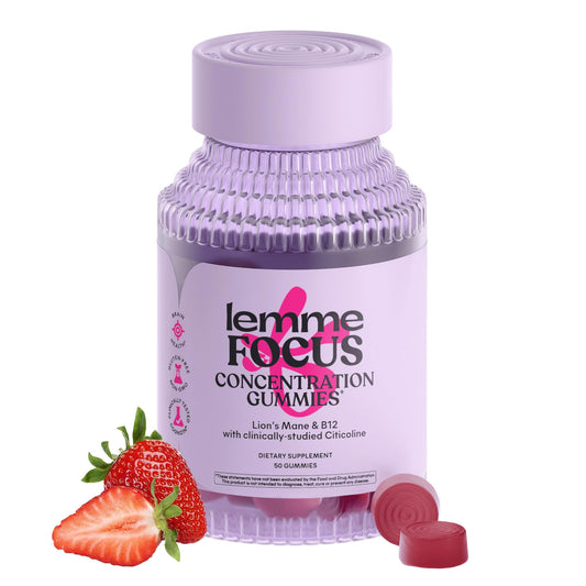 Lemme focus Concentration & Brain Health Gummies