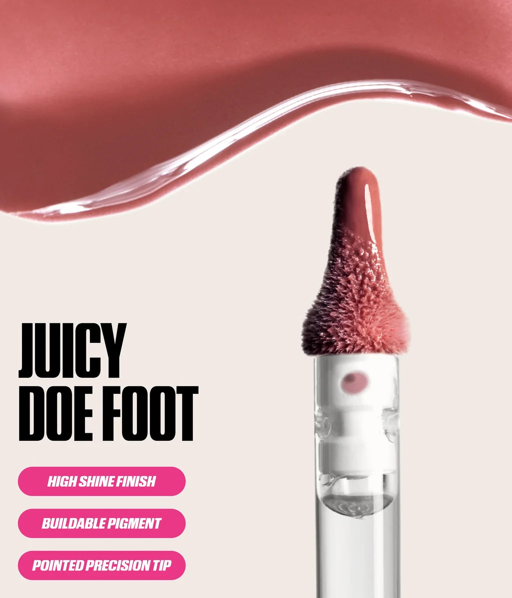HUDA BEAUTY Makeout Sesh Lip Duo Rosy Nudes
