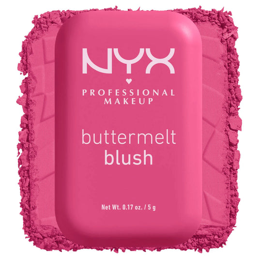 NYX Professional Makeup Professional Makeup Buttermelt Blush Butta with time