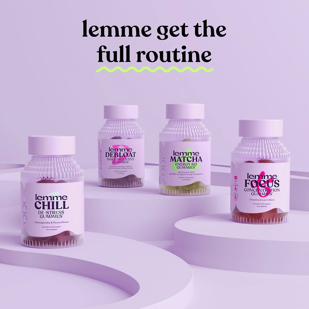 Lemme focus Concentration & Brain Health Gummies
