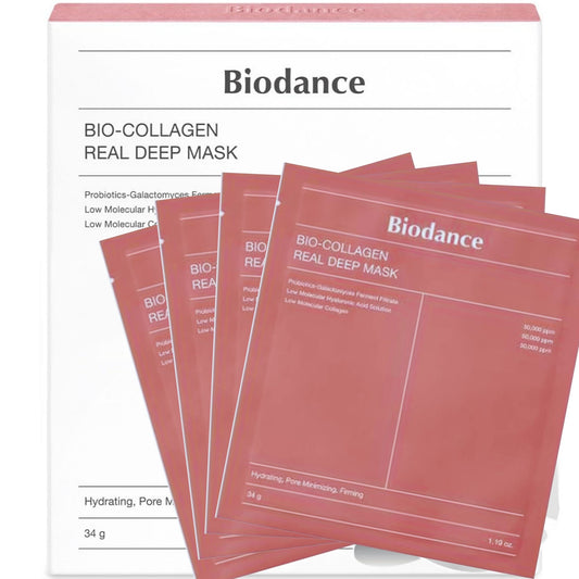 Biodance Bio-Collagen Real Deep Mask 4 Sheet Set