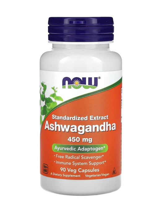 NOW Foods Ashwaganda (450mg/ 90 capsules)