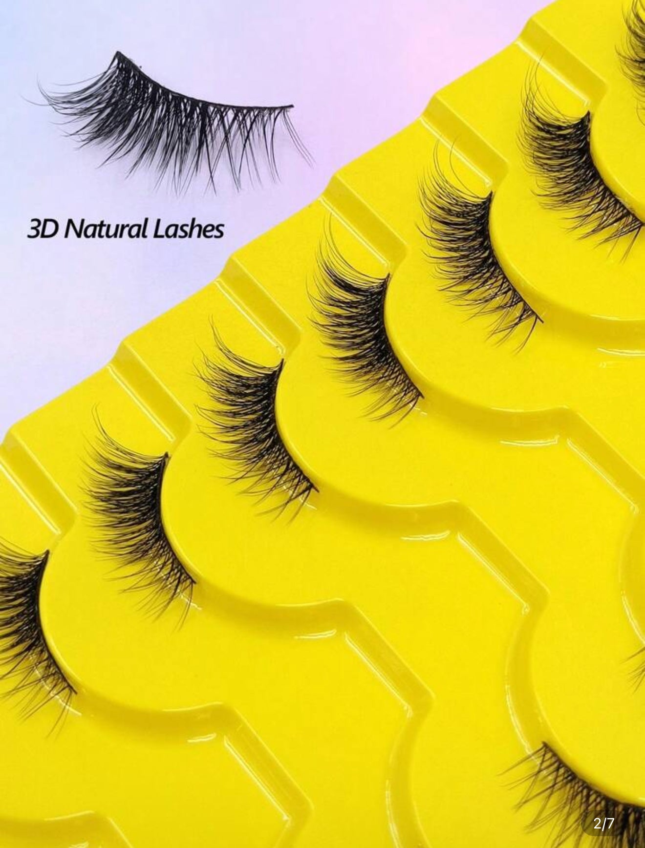 10 Pairs Half Eye Lashes Fluffy Lightweight And Soft Natural Look