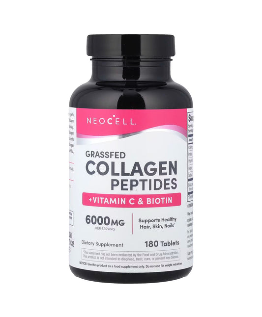 NeoCell Grassfed Collagen Peptides + Vitamin C & Biotin,