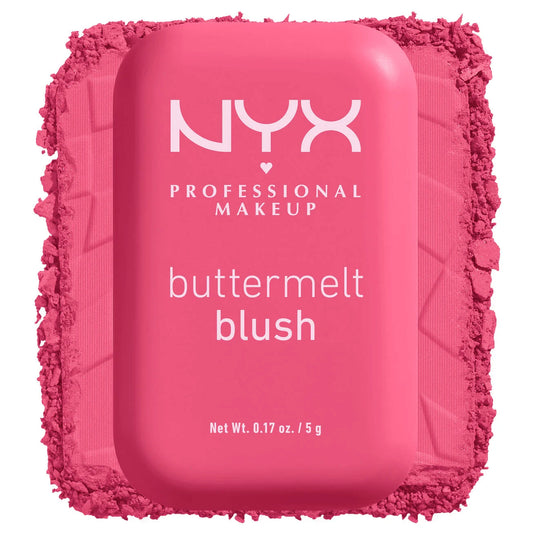 NYX Professional Makeup Buttermelt Powder Blush Getting Butta