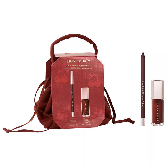 FENTY BEAUTY by Rihanna Chocolate Cherriez 2-Piece Lip Set + Pouch
