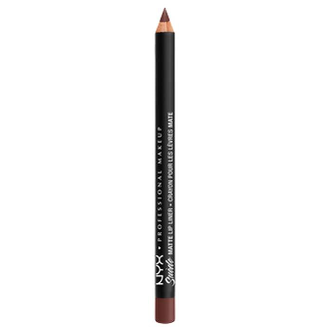 NYX PROFESSIONAL MAKEUP Suede Matte Lip Liner, Cold Brew