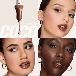 HUDA BEAUTY Juicy coco Lip Gloss + Liner Set