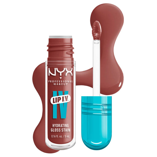 NYX Professional Makeup Lip I.V. Hydrating Lip Gloss Stain
02 - Hydra-Honey