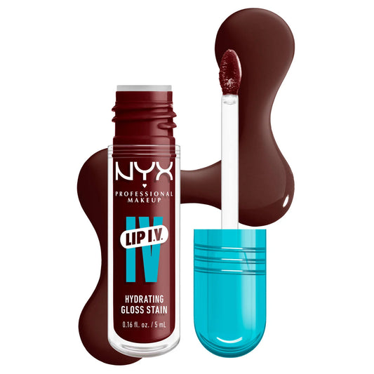 NYX Professional Makeup Lip I.V. Hydrating Lip Gloss Stain
15 - Water 'Bout Wine?