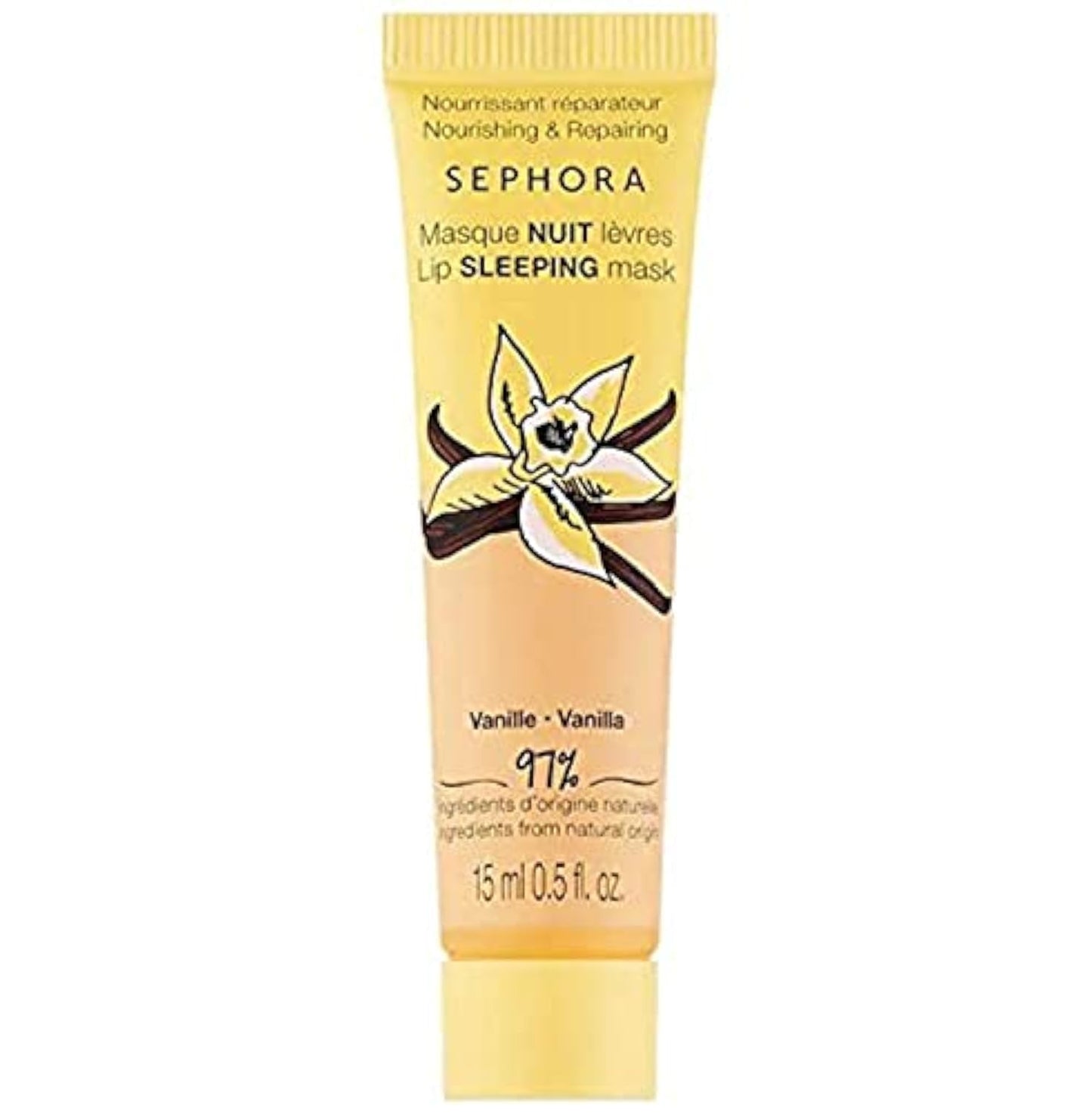 SEPHORA COLLECTION قناع الشفاه الليلي المغذي بالفانيليا