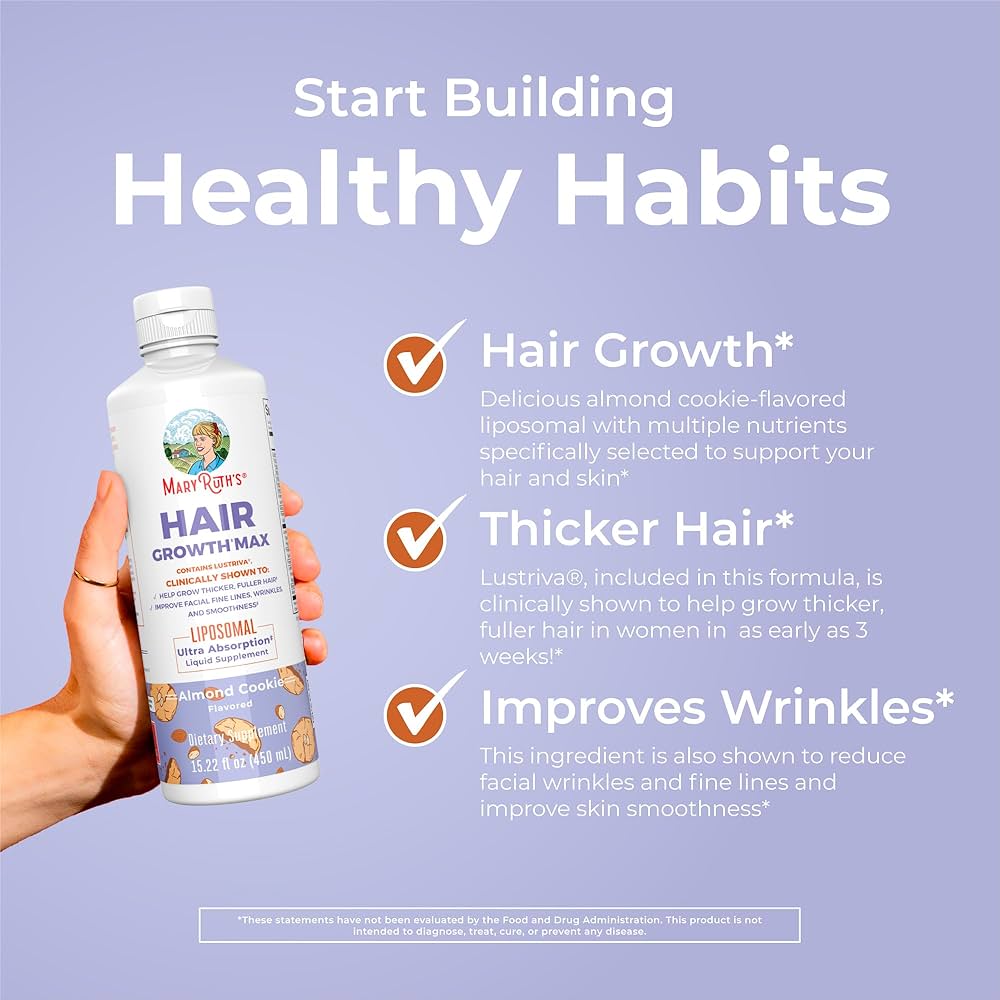 MaryRuth Organics Women's Hair Growth MAX