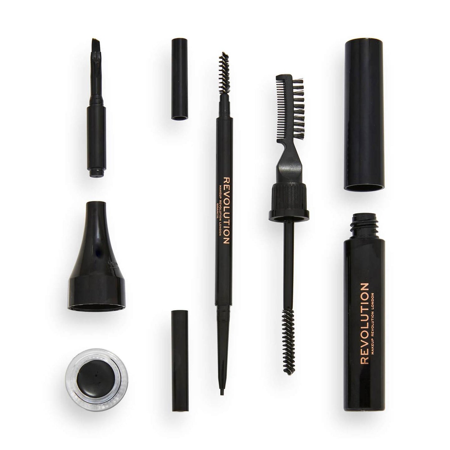 Makeup Revolution Ultra Brow Builder Kit Granite