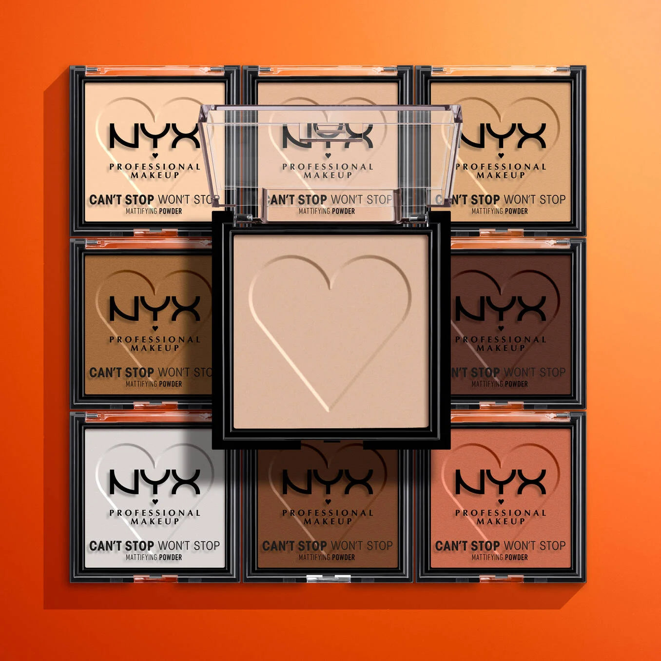 NYX Professional Makeup Can’t Stop Won’t Stop CAN'T STOP MattIfying Pressed Powder