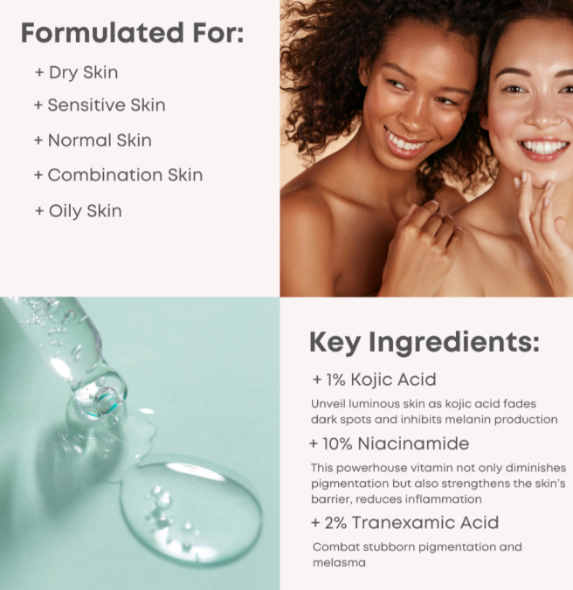 NINELESS - B-Boost 1% Kojic Acid Serum 30ml