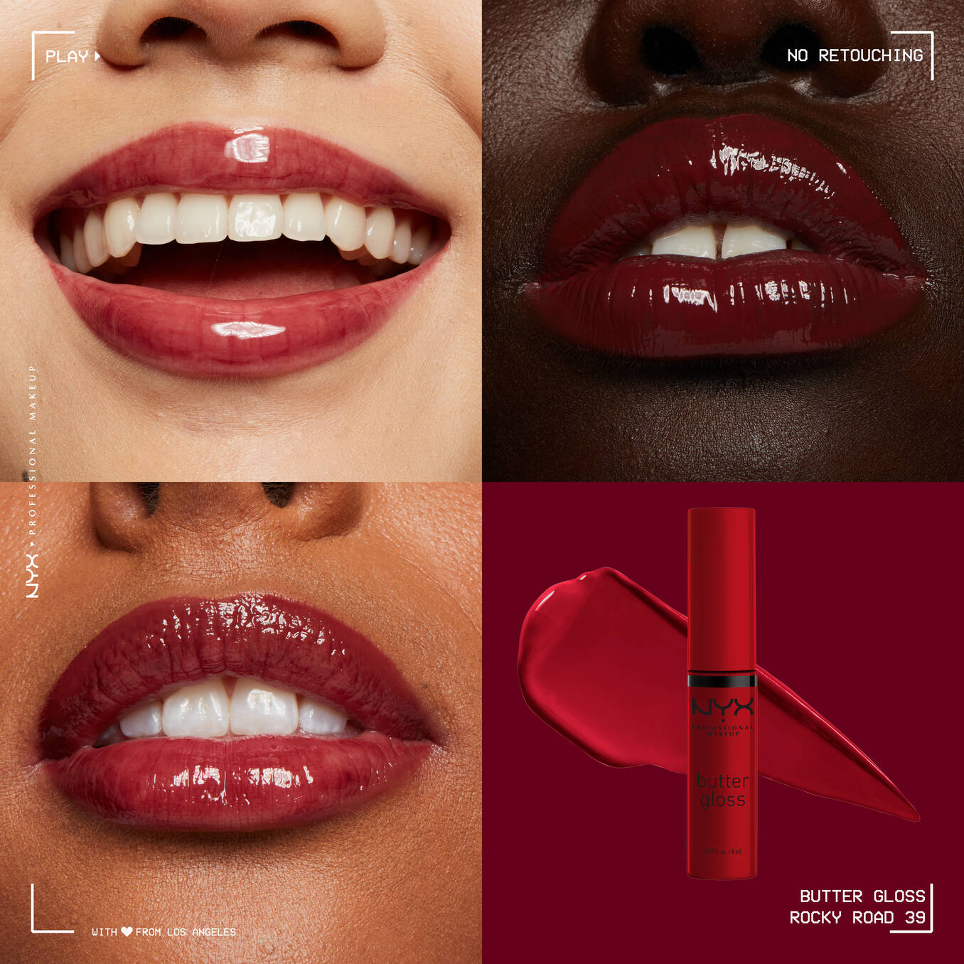 NYX Professional Makeup Butter Gloss
39 - Rocky Road