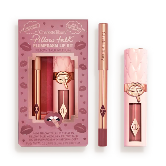 Charlotte Tilbury Pillow Talk LUMPGASM LIP KIT