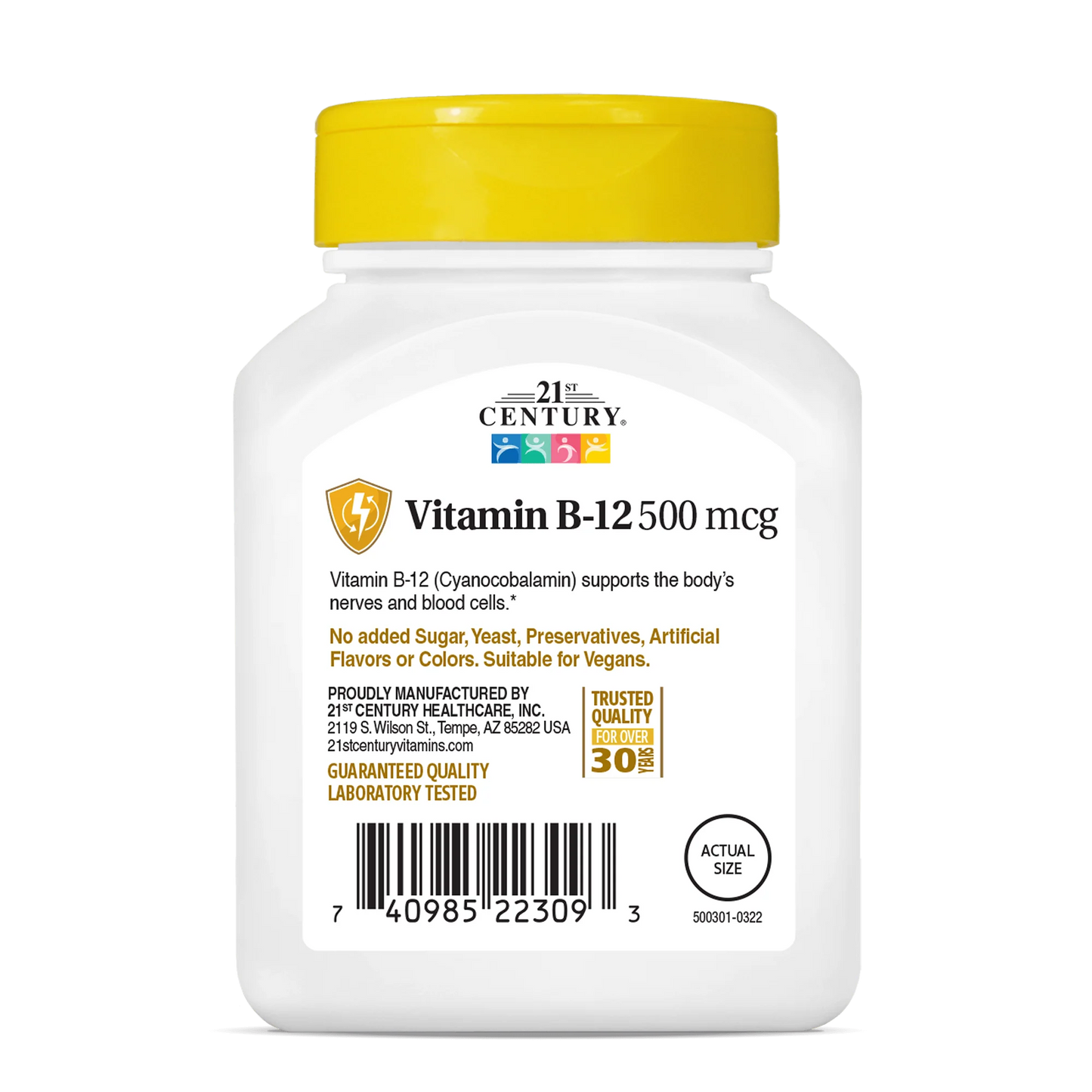 21st CENTURY B-12 500 mcg