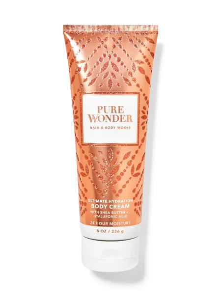 Bath & Body Works PURE WONDER كريم الجسم الترطيب الفائق