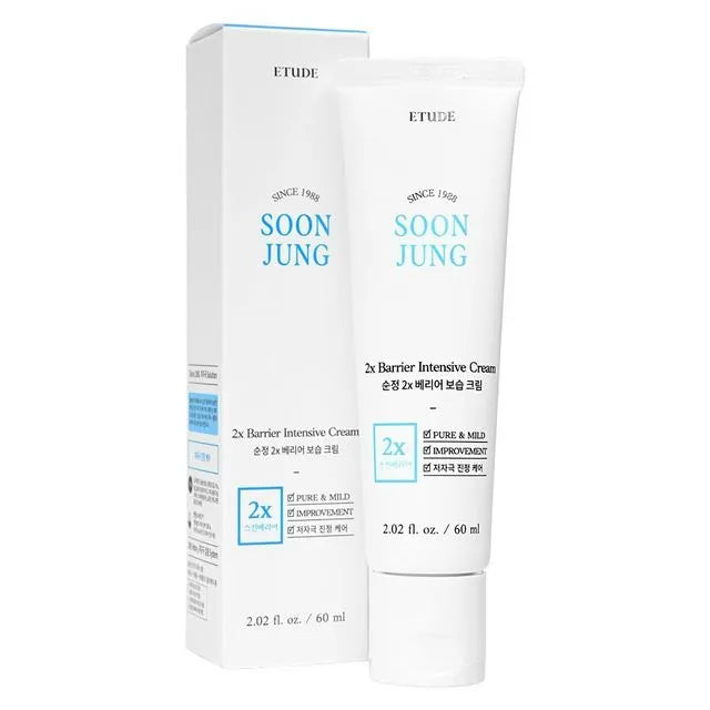 ETUDE - Soon Jung 2x Barrier Intensive Cream - Crème hydratante