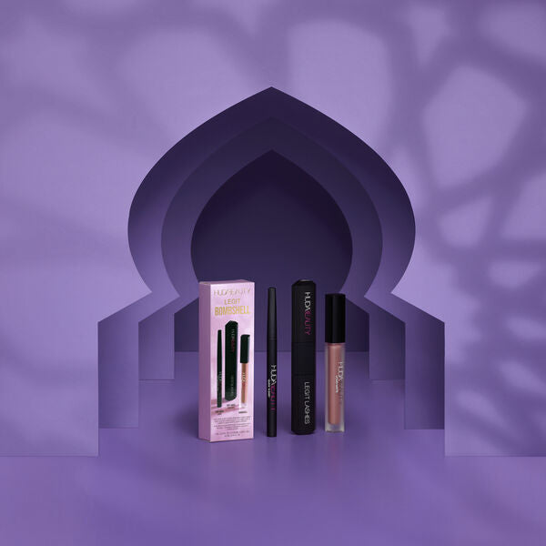 HUDA BEAUTY Legit Bombshell Makeup set