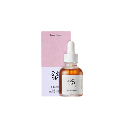 BEAUTY OF JOSEON Ginseng+Snail Mucin Revive Serum 30ml