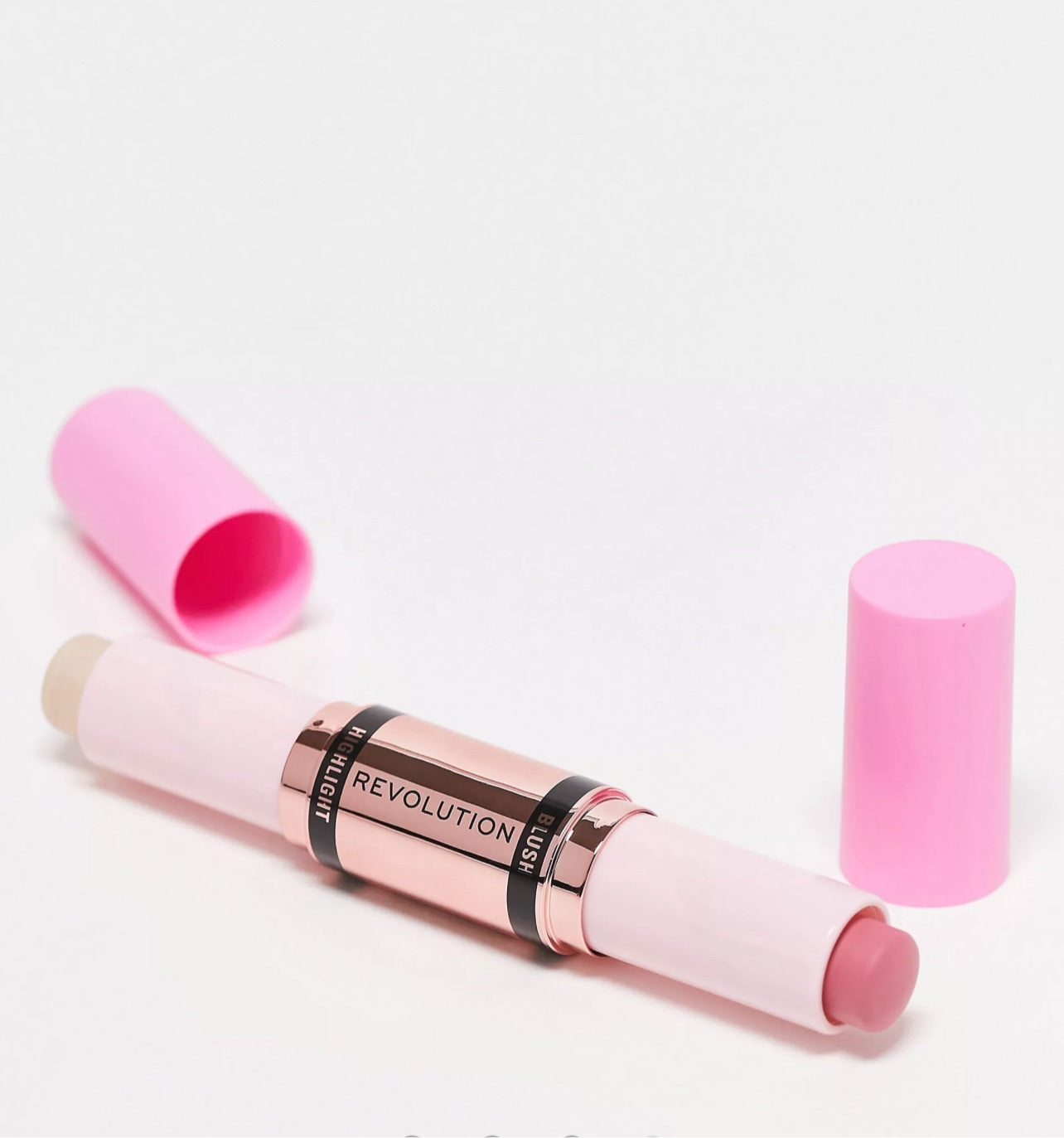 Revolution Blush & Highlight Stick - Mauve Glow