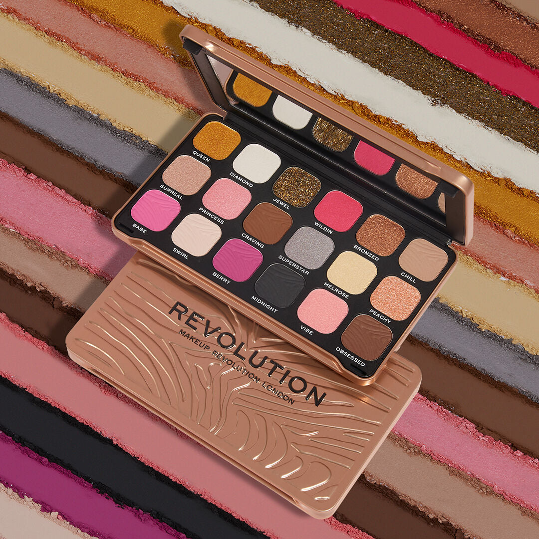 Makeup Revolution Forever Flawless Shadow Palette - Bare Pink