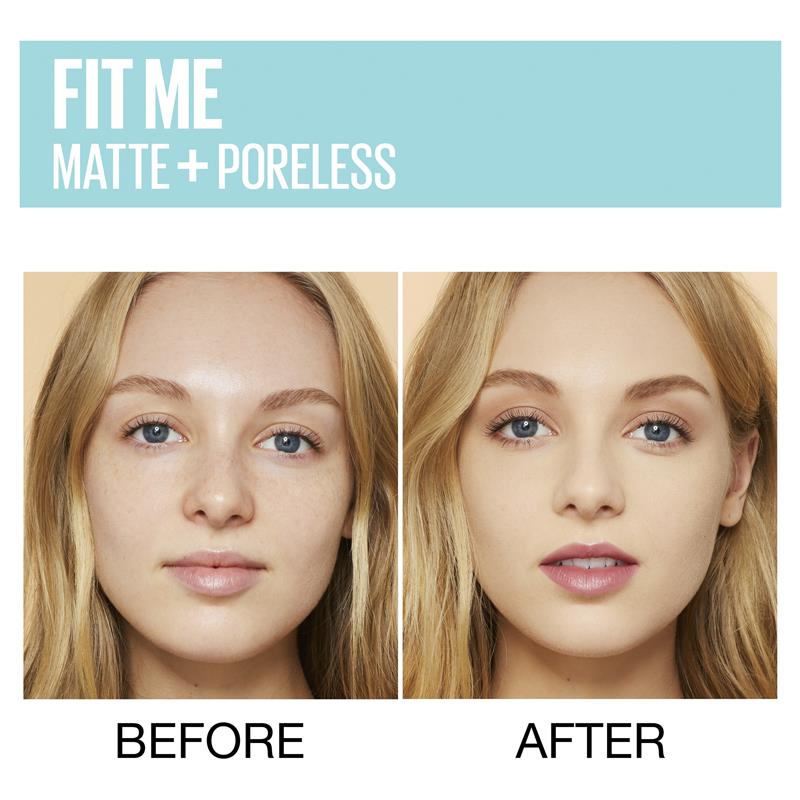 Maybelline New York Fit Me Matte + Poreless Fond de Teint