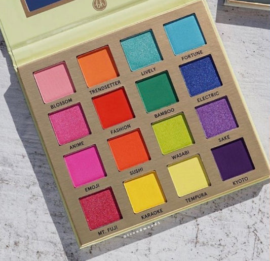 bh cosmetics trendy in tokyo palette