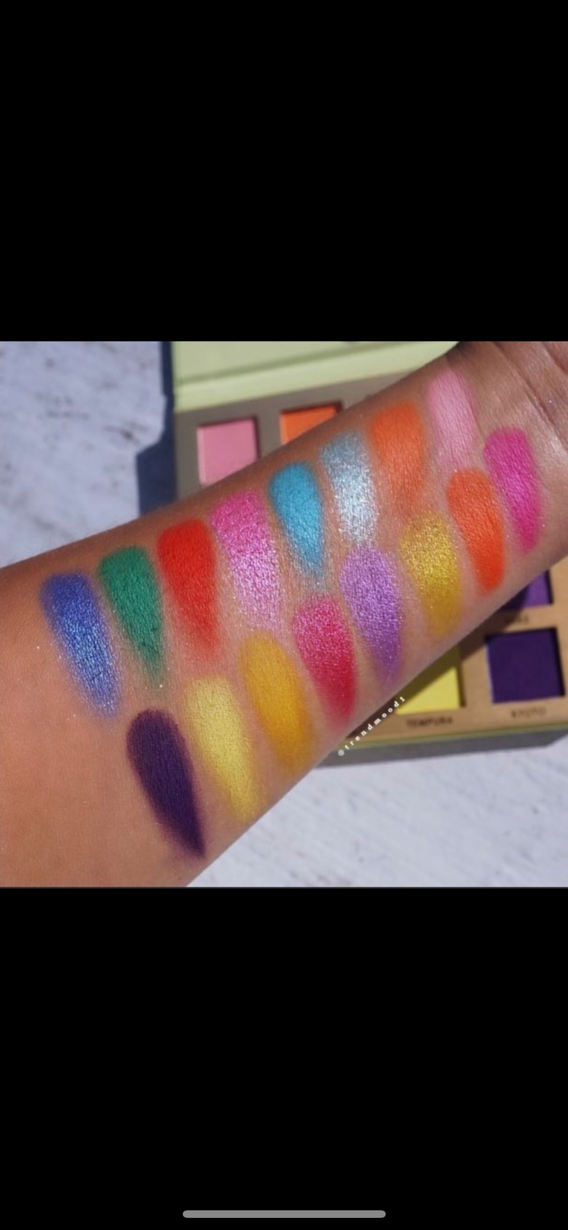 bh cosmetics trendy in tokyo palette