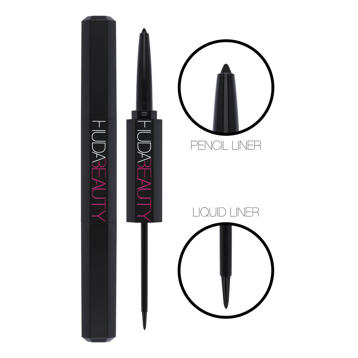 HUDA Beauty Life Liner Double Ended Eyeliner Liquid & Pencil