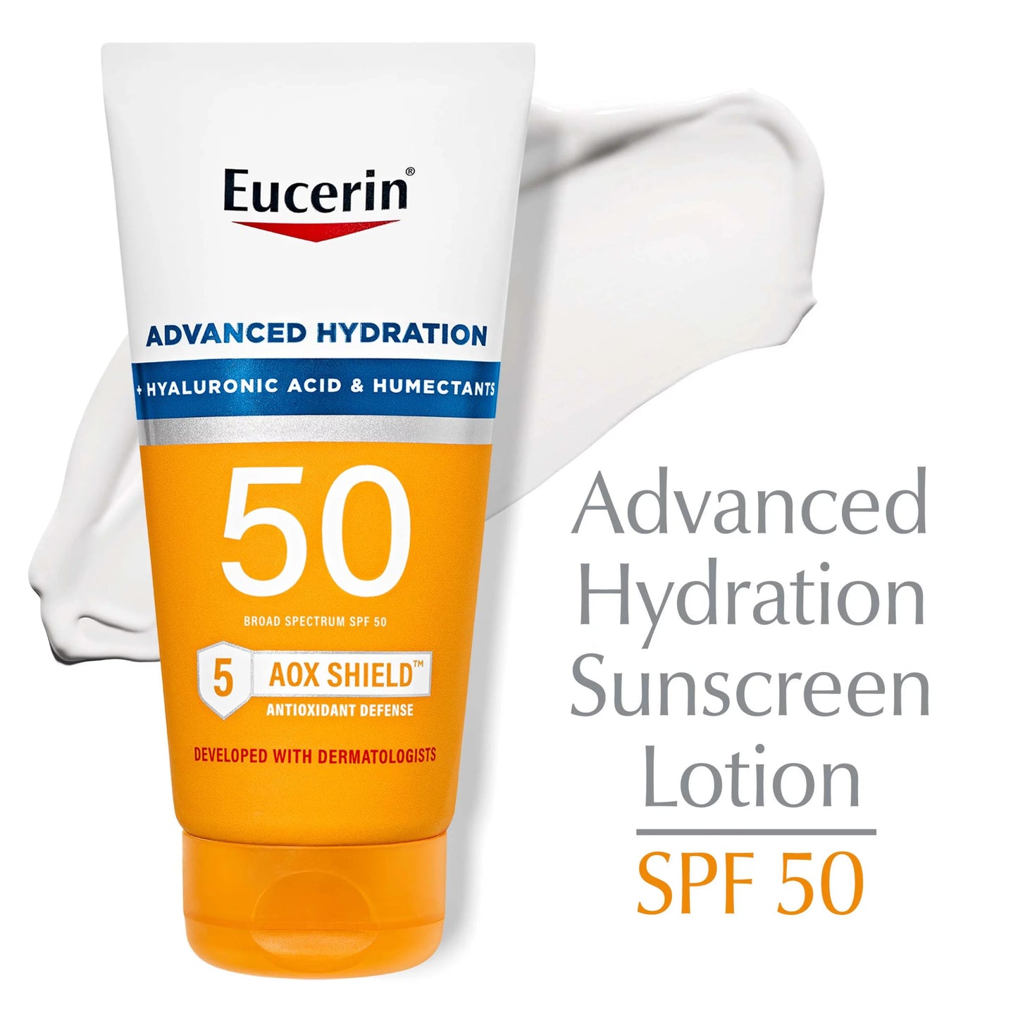 Eucerin Sun Advanced Hydration SPF 50 Sunscreen