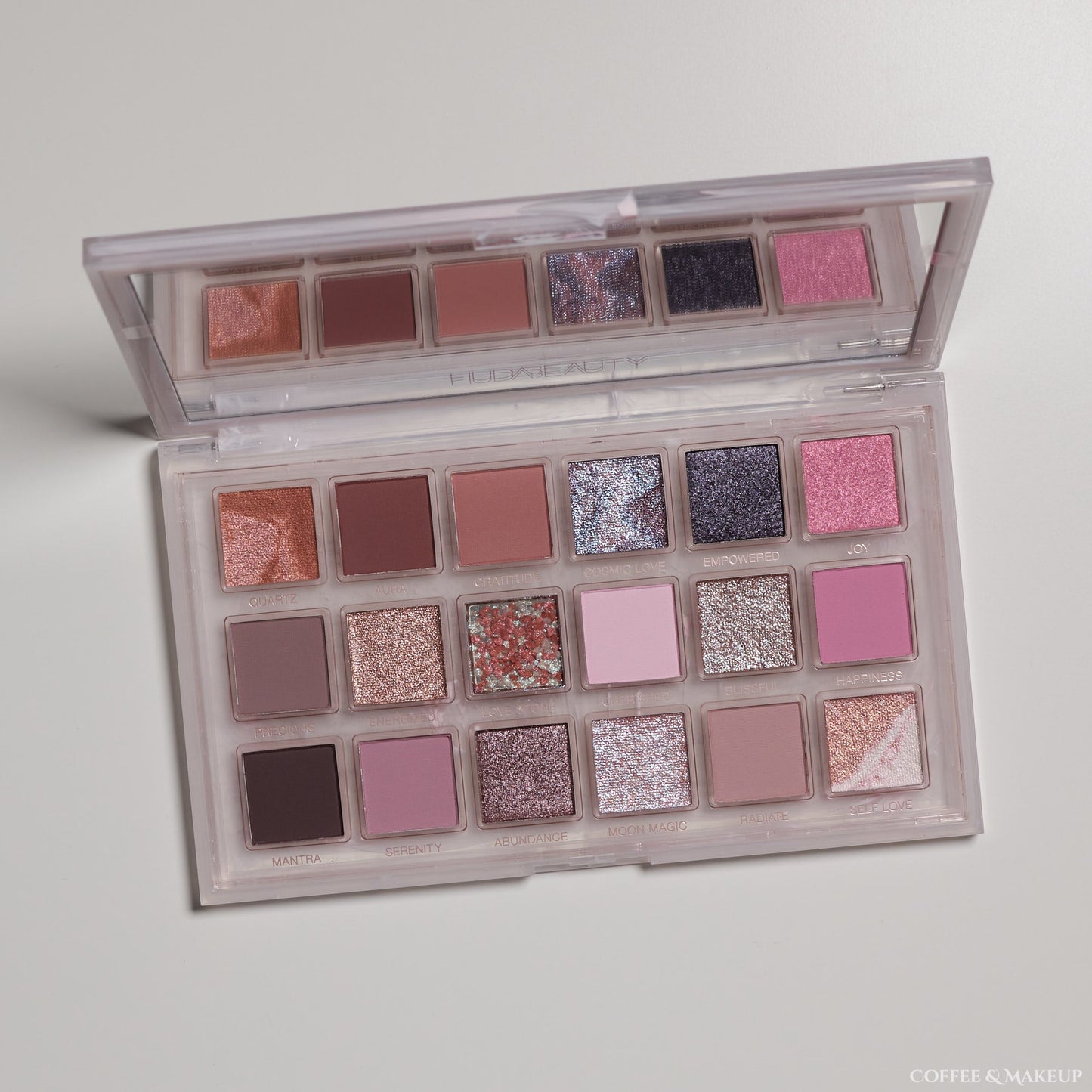 Huda Beauty Rose Quartz Eyeshadow Palette