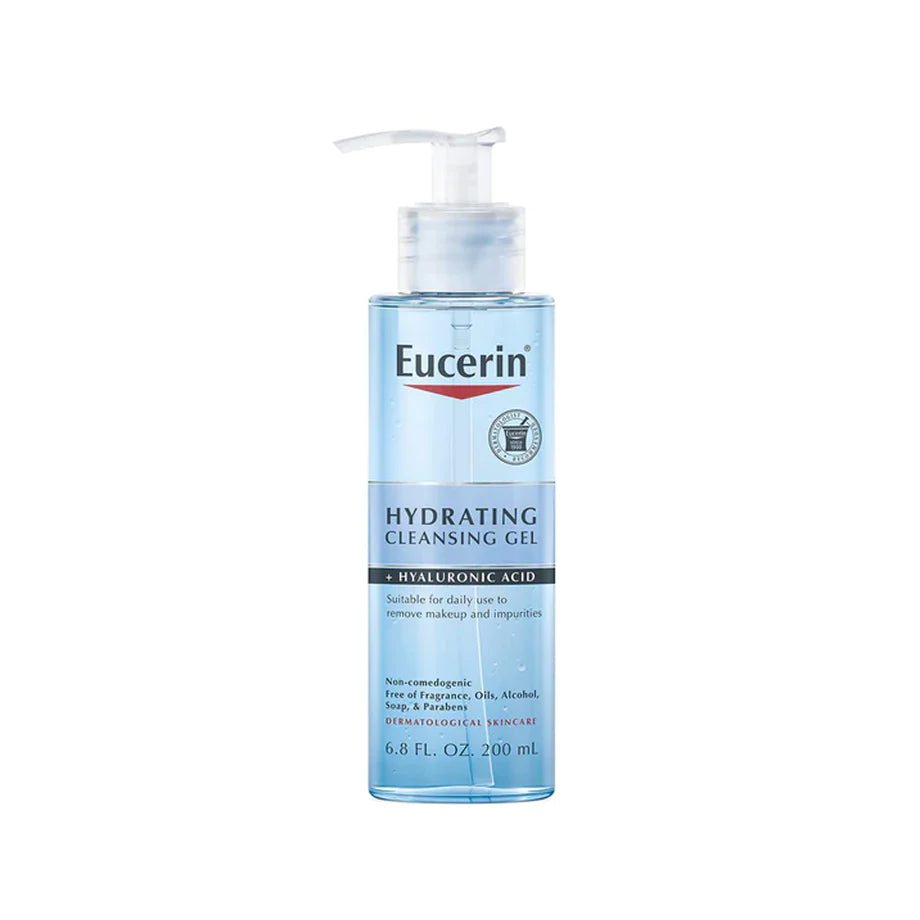 Eucerin, Hydrating Cleansing Gel + Hyaluronic Acid 200ml