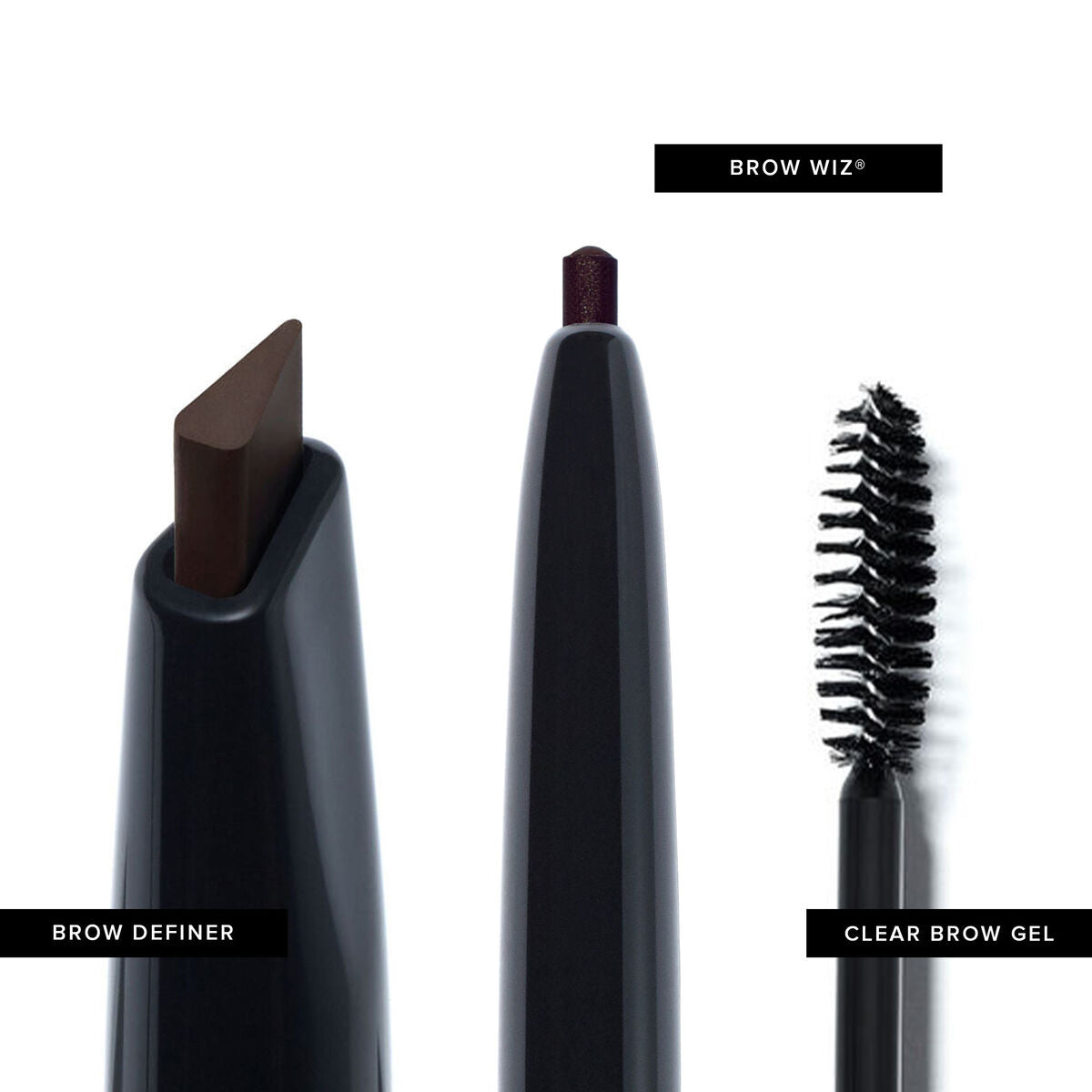 Natural & Polished Brow Kit - Dark Brown and Ebony