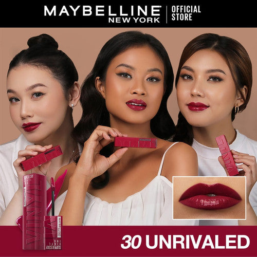 Maybelline SuperStay Vinyl Ink 30 UNRIVALED