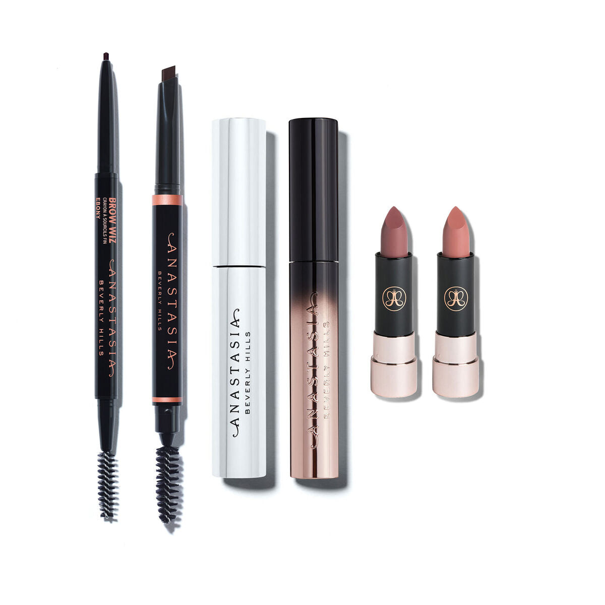 Natural & Polished Brow Kit - Dark Brown and Ebony
