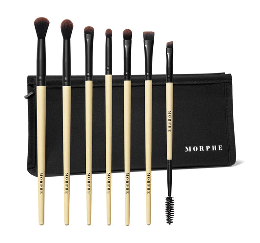 Morphe Earth To Babe 7 Piece Bamboo Eye Brush Set