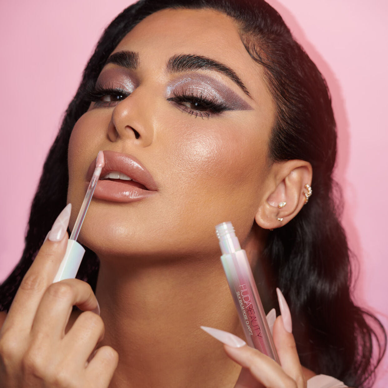 Huda Beauty Rose Quartz Eye & Lip Essentials