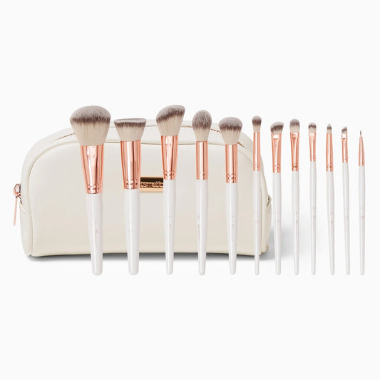 BH Cosmetics Rose Romance Brush Set - 12 Piece