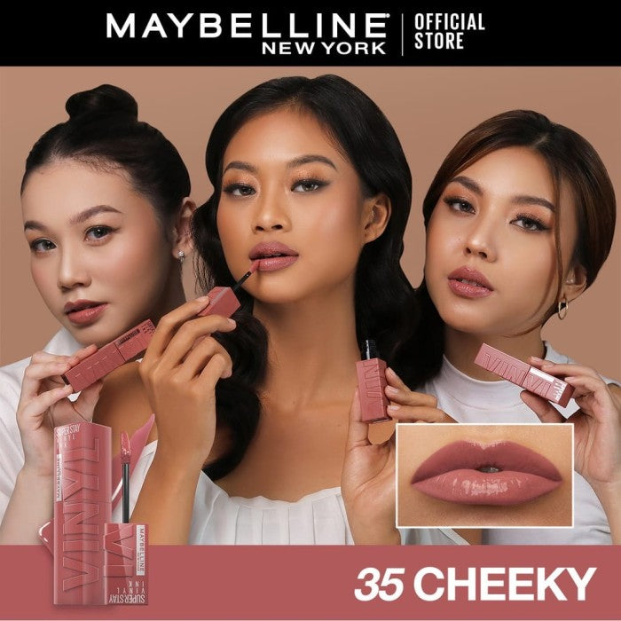 Maybelline SuperStay Vinyl Ink 35 Cheeky