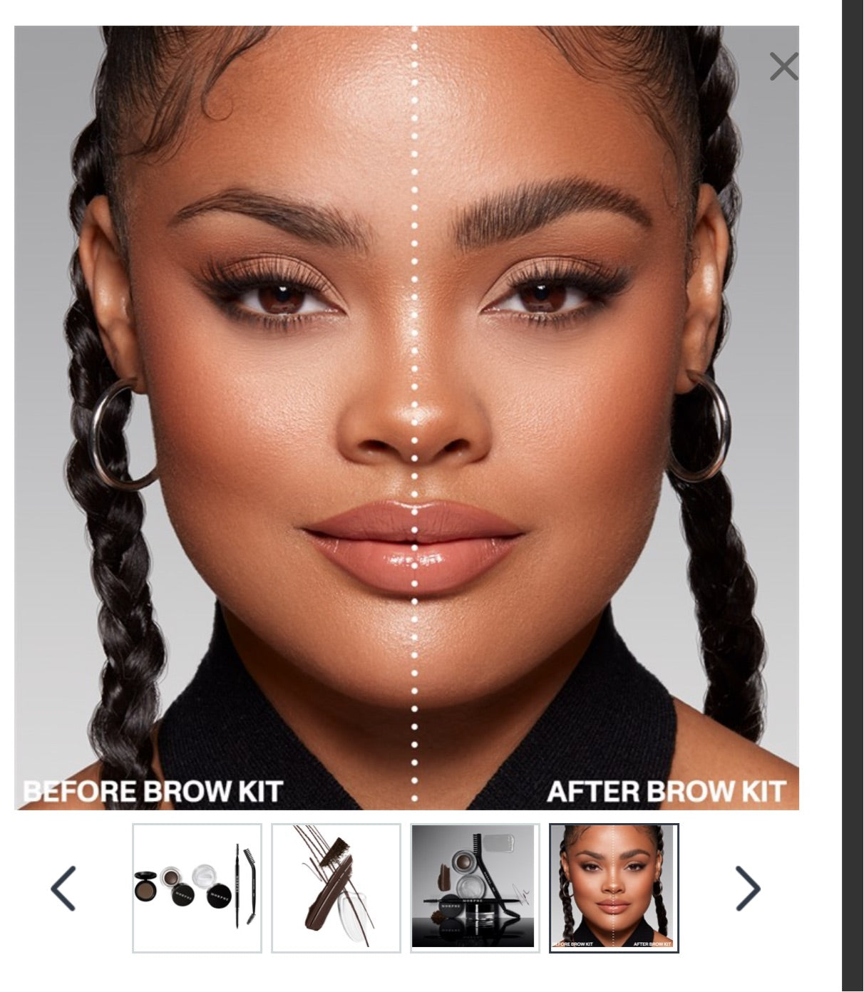 MORPHE SUPREME BROW 5-PIECE ARTIST'S BROW KIT - JAVA