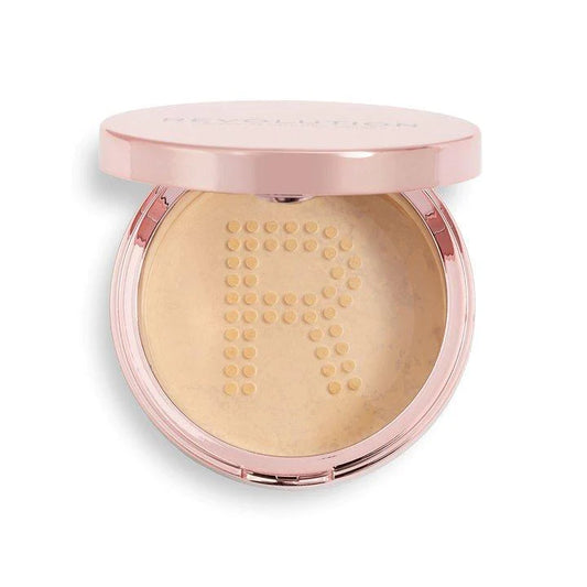 Revolution Conceal & Fix Setting Powder Medium Yellow