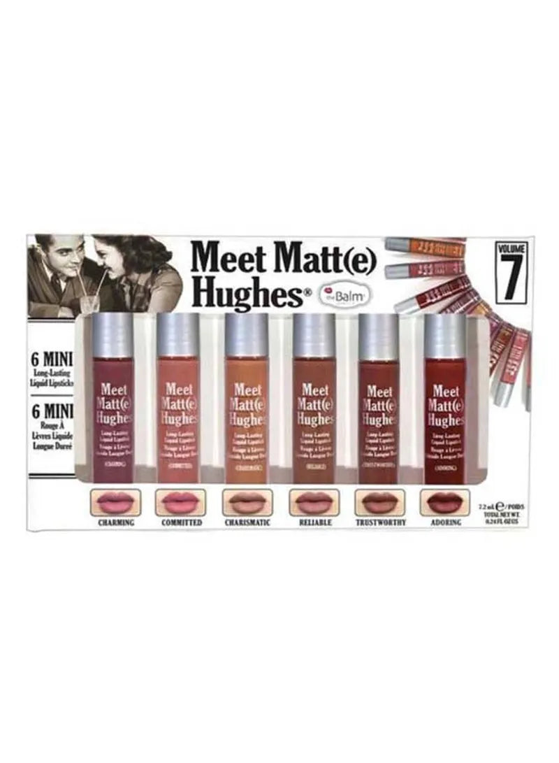 The Balm Meet Matte Hughes Mini 6 Pieces, Vol.7