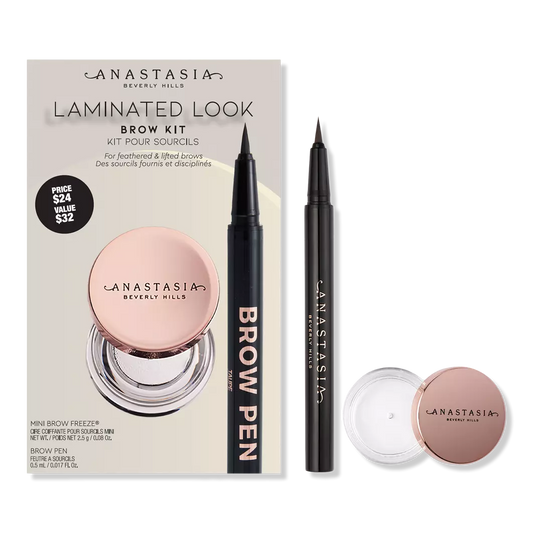 Anastasia Beverly Hills laminated look brow kit - ebony
