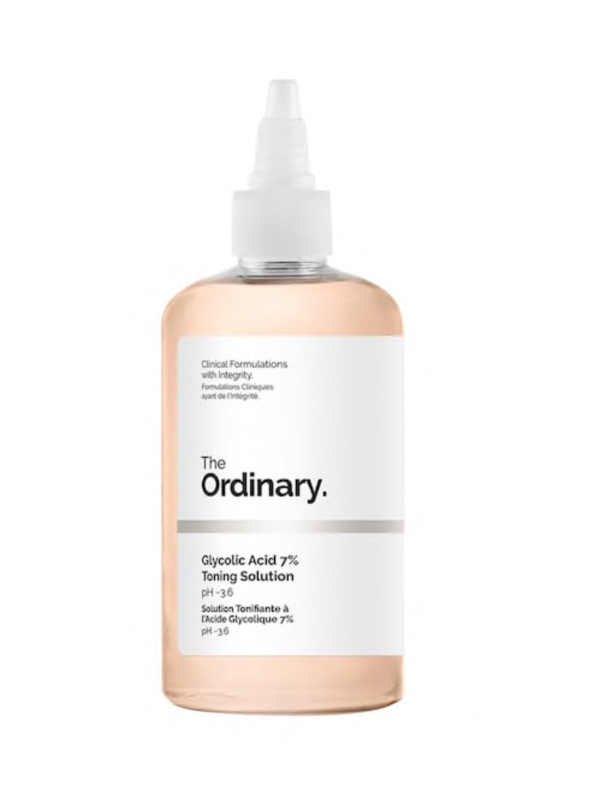 The ordinary Glycolic Acid 7% Exfoliating Toning Solution