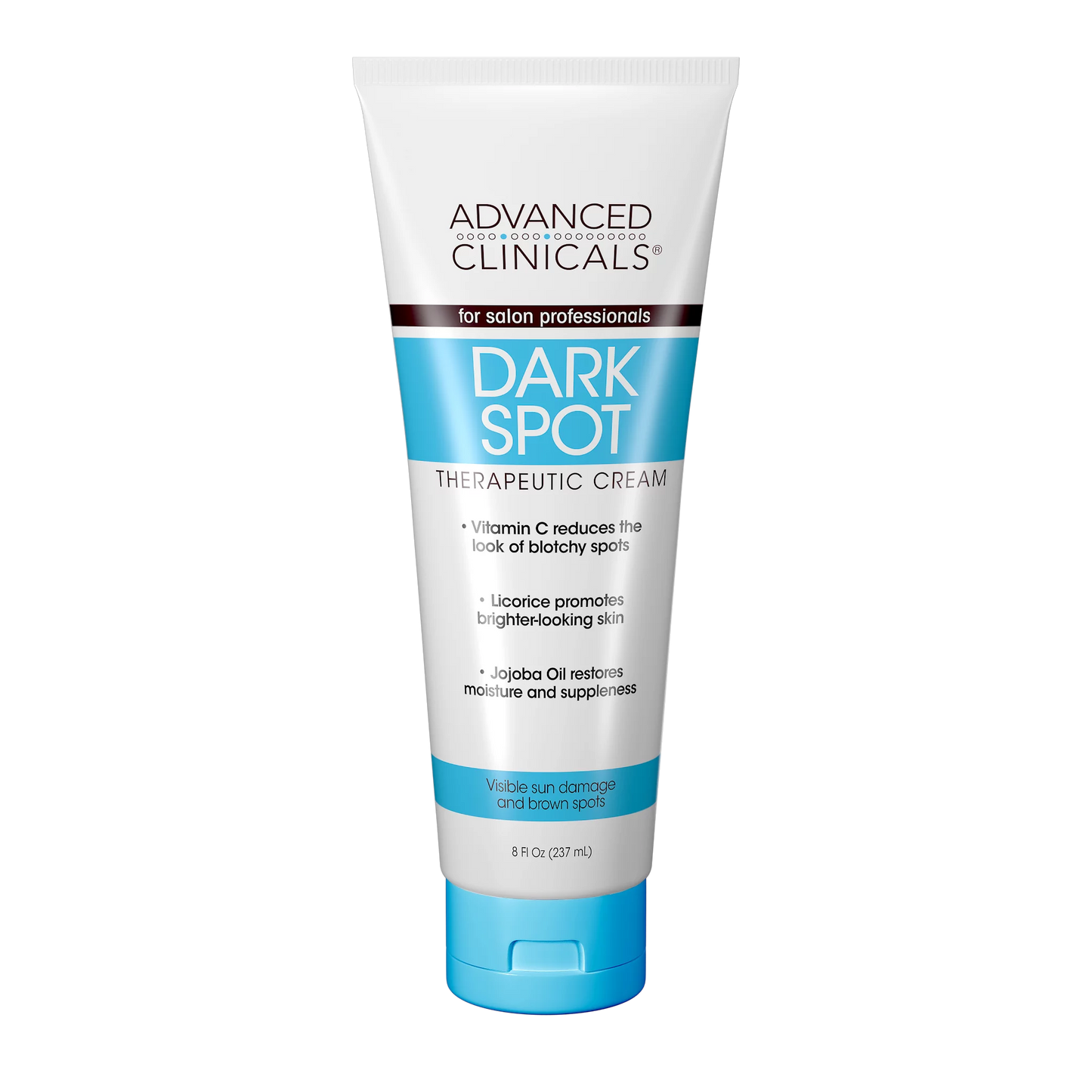 Advanced Clinicals Dark Spot, Therapeutic Cream, 8 fl oz (237 ml)