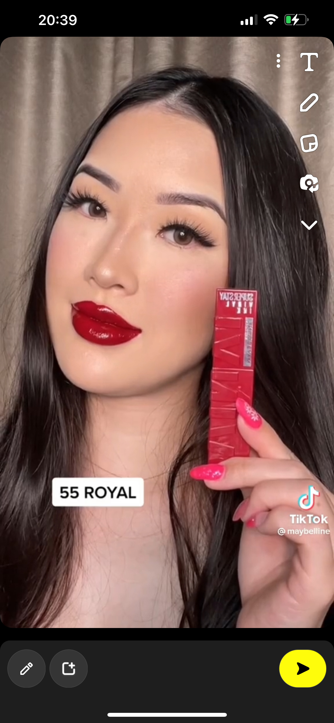 maybelline superstay vinyl ink 55 royal