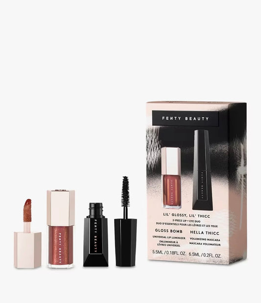 Fenty Beauty FENTY FAM FAVES 3-PIECE EYE, LIP + HIGHLIGHTER SET